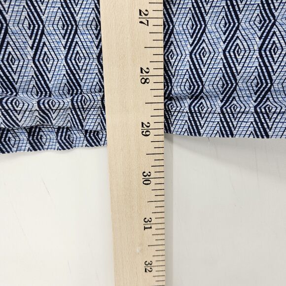 Jhane Barnes Shirt Mens Large Frequency Geometric Abstract Button‎ Down Casual - Picture 7 of 11